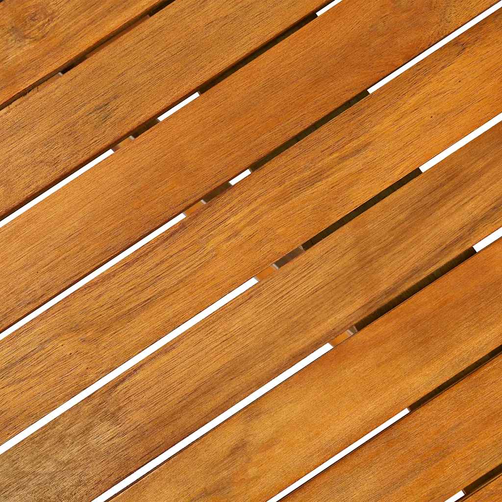 Σετ Τραπεζαρίας Κήπου 9 Τεμαχίων 220x90x75 εκ. Μασίφ Ακακία - PAKOBAZAAR