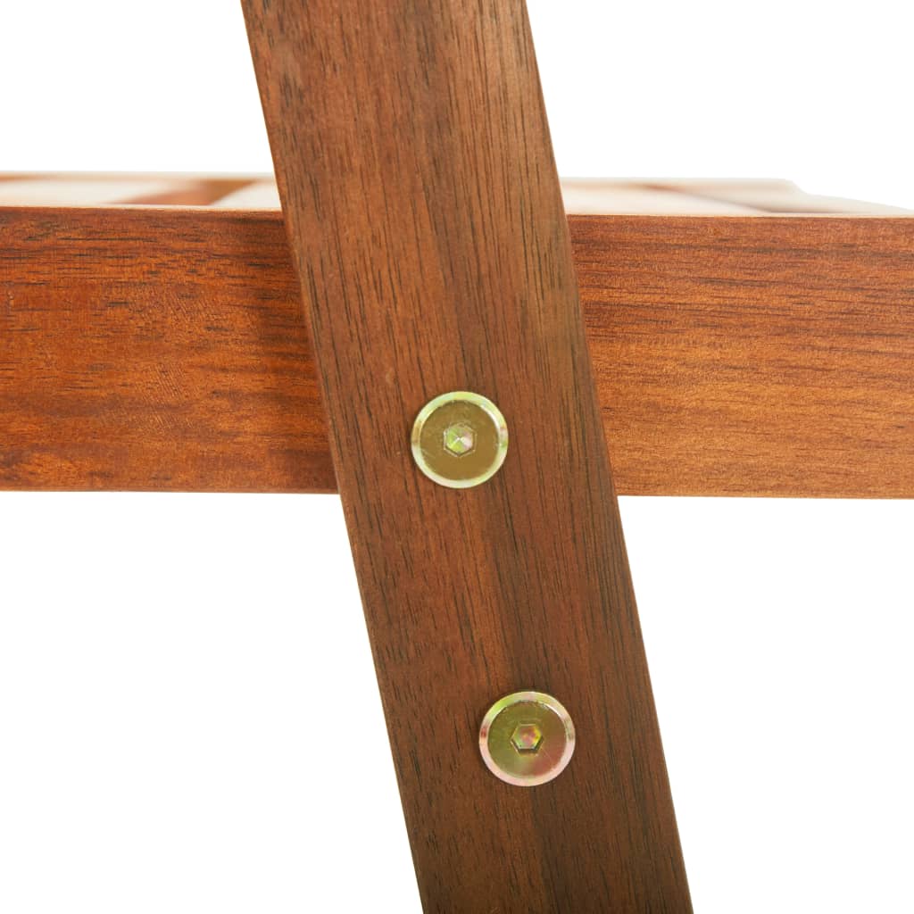 Σετ Τραπεζαρίας Κήπου 5 Τεμαχίων από Μασίφ Ξύλο Ακακίας - PAKOBAZAAR