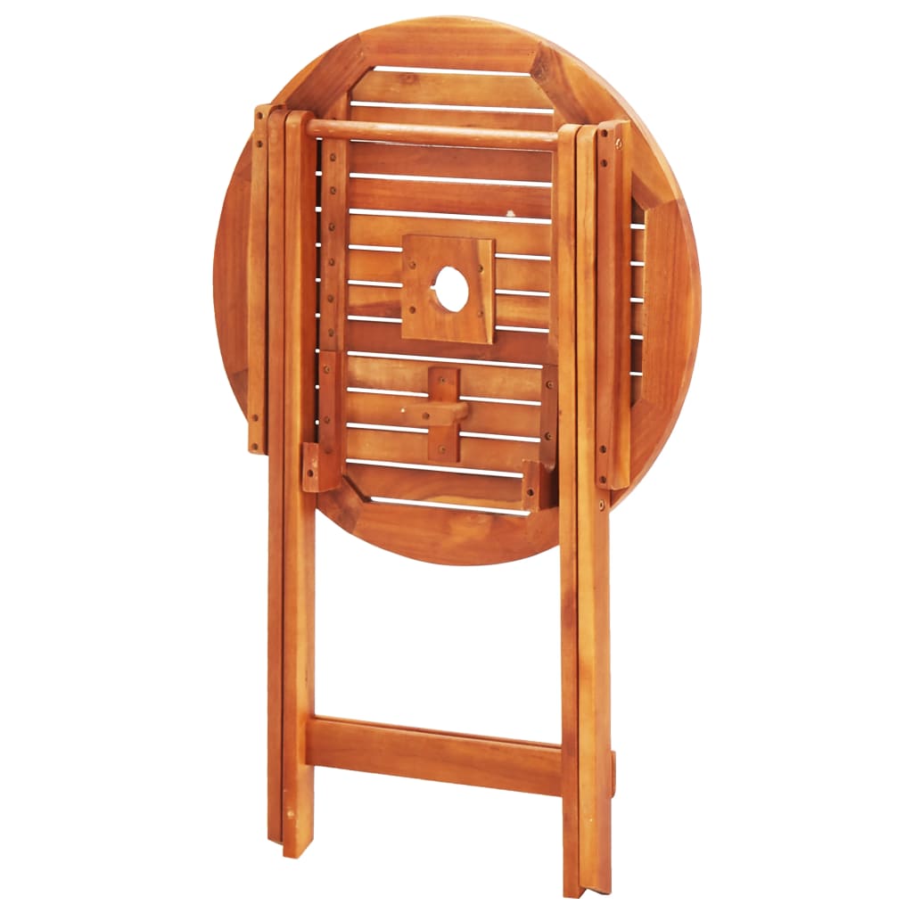 Σετ Τραπεζαρίας Εξ. Χώρου Πτυσσόμενο 3 τεμ. από Ξύλο Ευκαλύπτου - PAKOBAZAAR