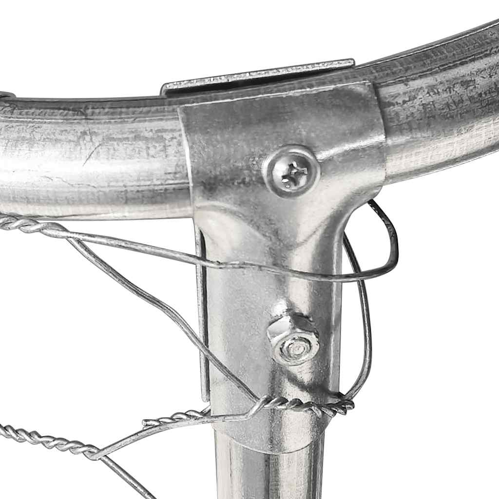 Κλουβί Σκύλου Εξωτερικού Χώρου 300 x 300 x 150 εκ. με Στέγαστρο - PAKOBAZAAR