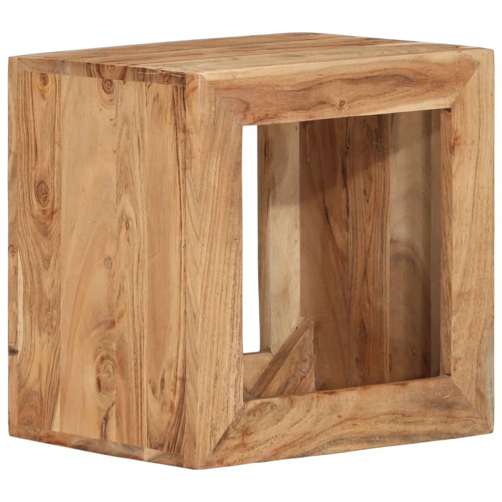 Σκαμπό 40 x 30 x 40 εκ. από Μασίφ Ξύλο Ακακίας