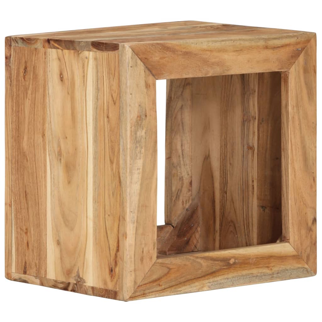 Σκαμπό 40 x 30 x 40 εκ. από Μασίφ Ξύλο Ακακίας