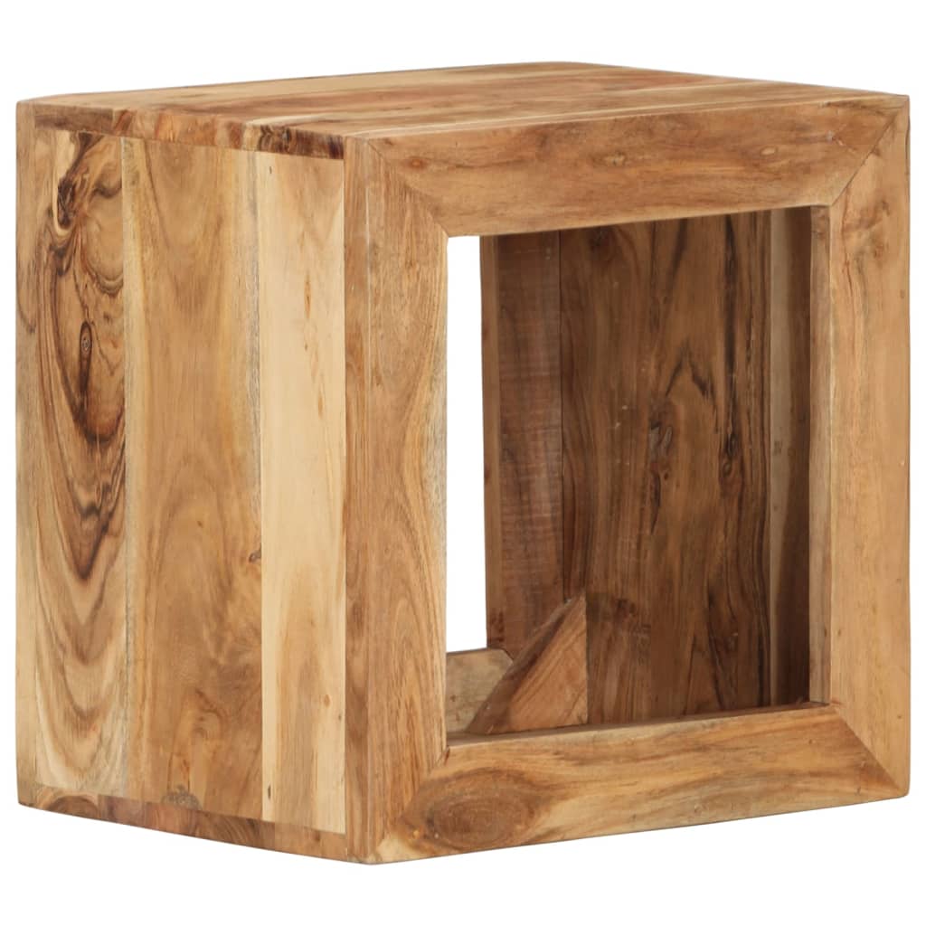 Σκαμπό 40 x 30 x 40 εκ. από Μασίφ Ξύλο Ακακίας