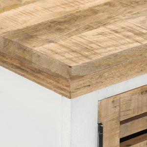 Έπιπλο Τηλεόρασης 110 x 30 x 40 εκ. από Μασίφ Ξύλο Μάνγκο