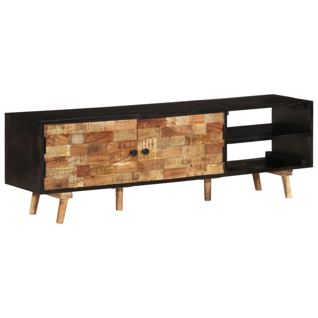 Έπιπλο Τηλεόρασης 140x30x45 εκ. Ακατέργαστο Μάνγκο&Μασίφ Ακακία - Pakobazaar