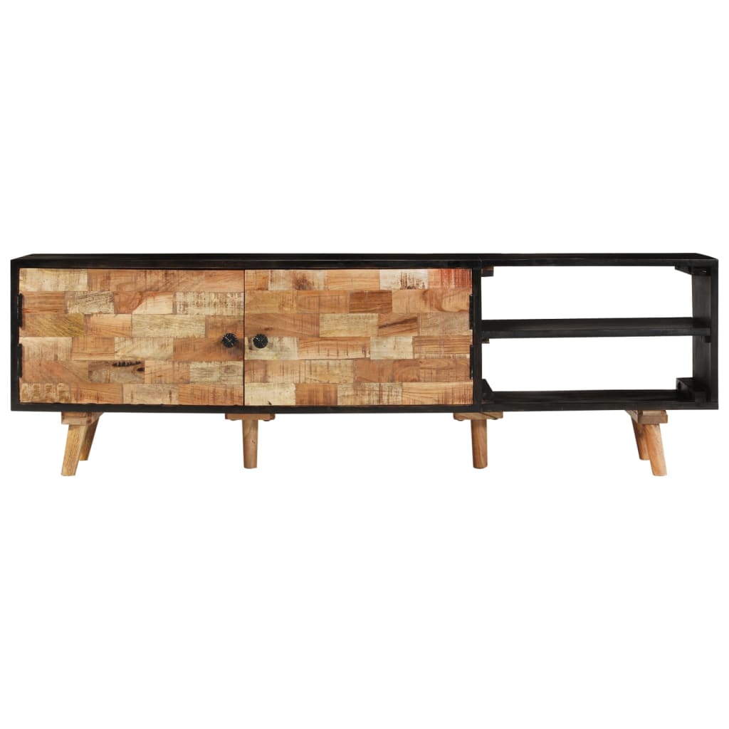 Έπιπλο Τηλεόρασης 140x30x45 εκ. Ακατέργαστο Μάνγκο&Μασίφ Ακακία - Pakobazaar