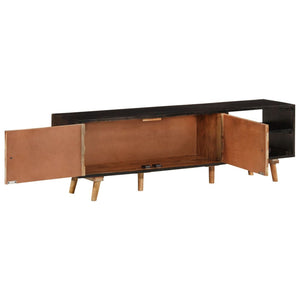 Έπιπλο Τηλεόρασης 140x30x45 εκ. Ακατέργαστο Μάνγκο&Μασίφ Ακακία - Pakobazaar