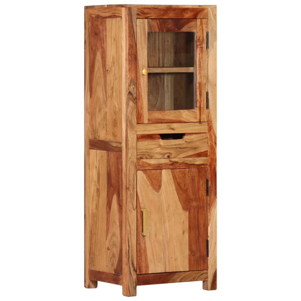 Βιτρίνα 40 x 34 x 110 εκ. από Μασίφ Ξύλο Ακακίας