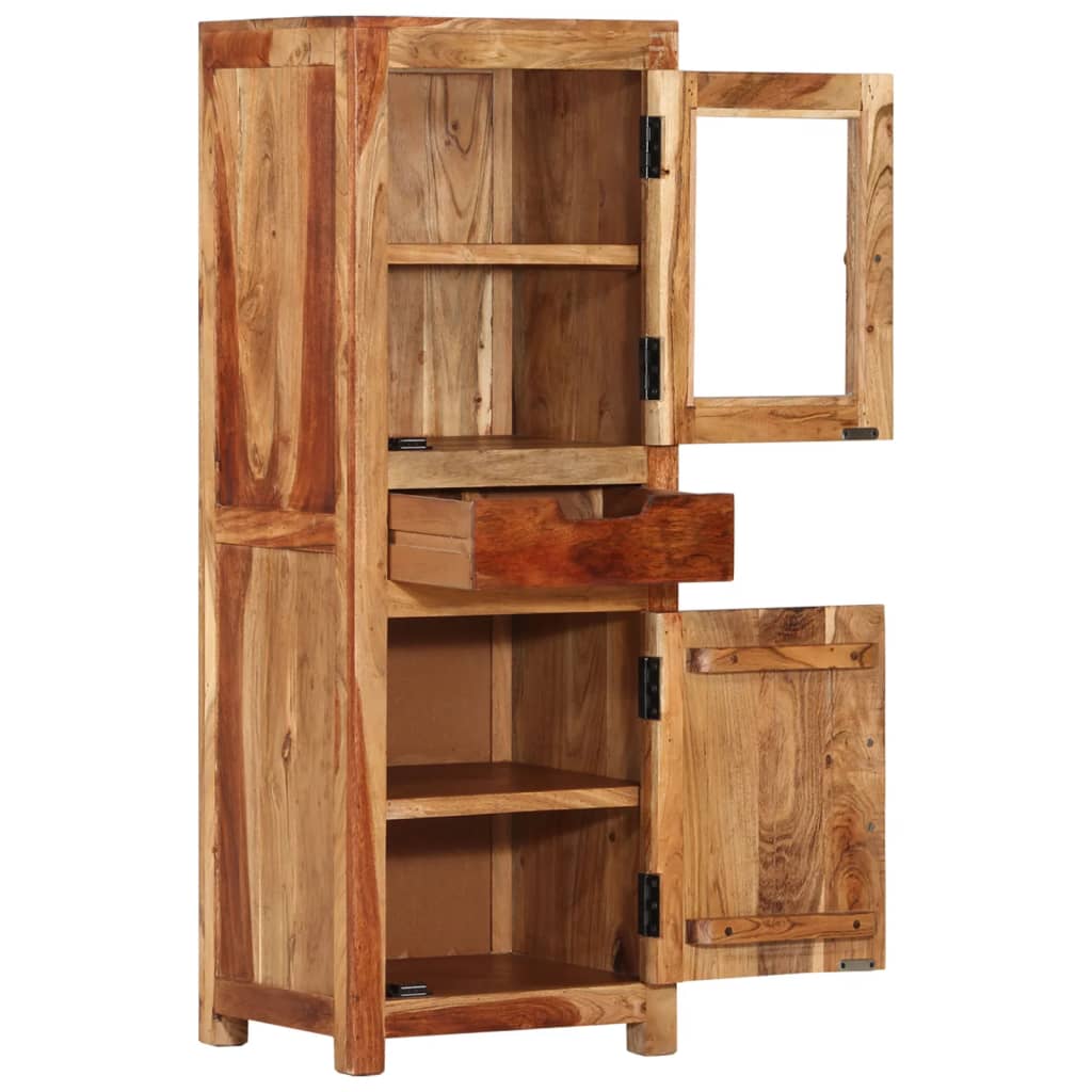 Βιτρίνα 40 x 34 x 110 εκ. από Μασίφ Ξύλο Ακακίας