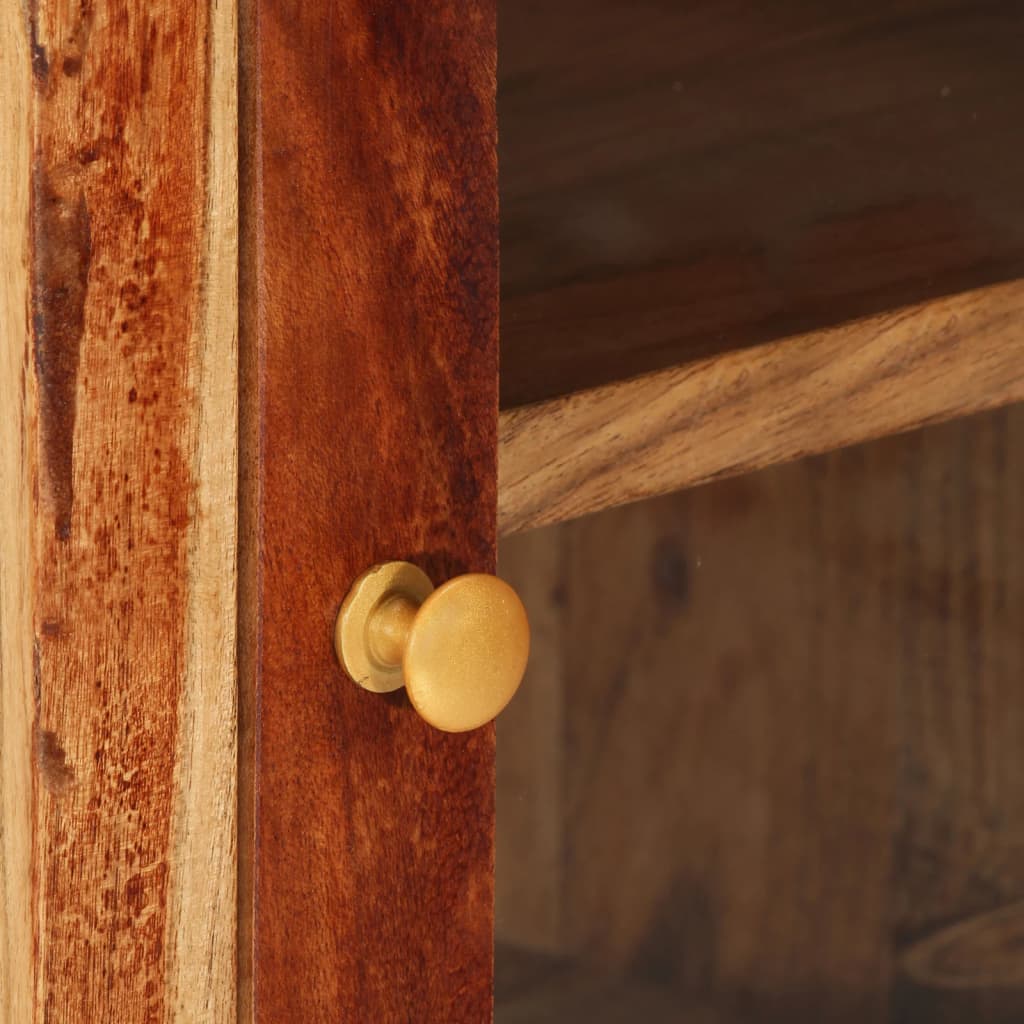 Βιτρίνα 40 x 34 x 110 εκ. από Μασίφ Ξύλο Ακακίας