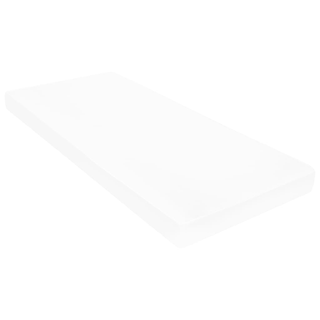 Καναπές Κρεβάτι με Στρώμα & USB Taupe 90 x 200 εκ. Υφασμάτινος