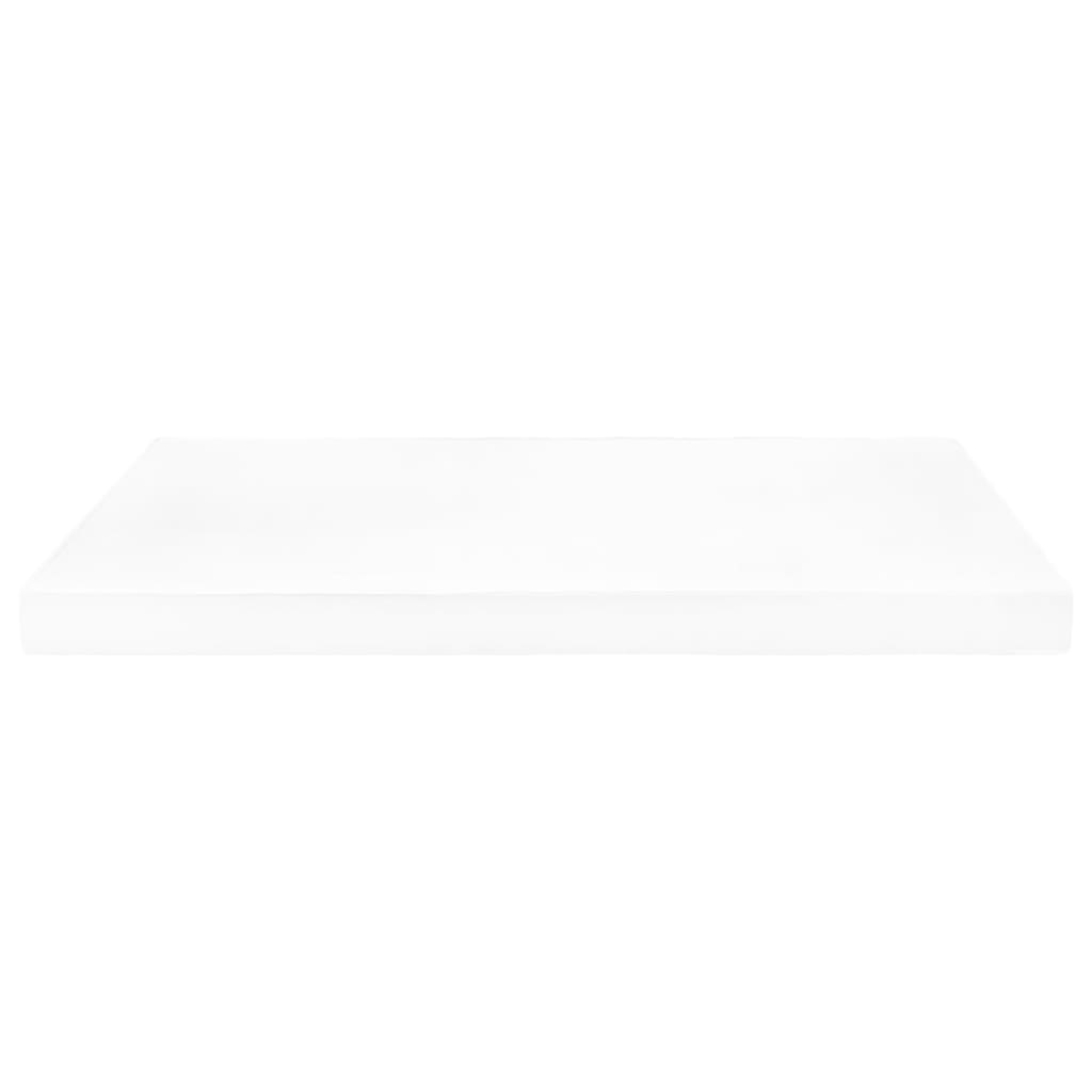 Καναπές Κρεβάτι με Στρώμα & USB Κρεμ 90 x 200 εκ. Υφασμάτινος