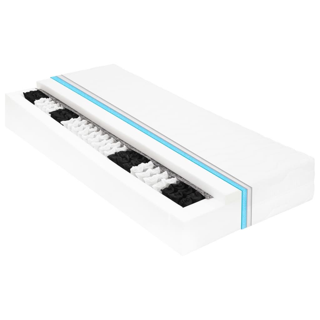 Καναπές Κρεβάτι με Στρώμα & USB Μπορντό 90 x 200 εκ Υφασμάτινος - Pakobazaar