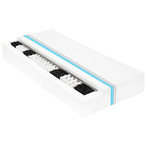 Καναπές Κρεβάτι με Στρώμα & USB Μπορντό 90 x 200 εκ Υφασμάτινος - Pakobazaar