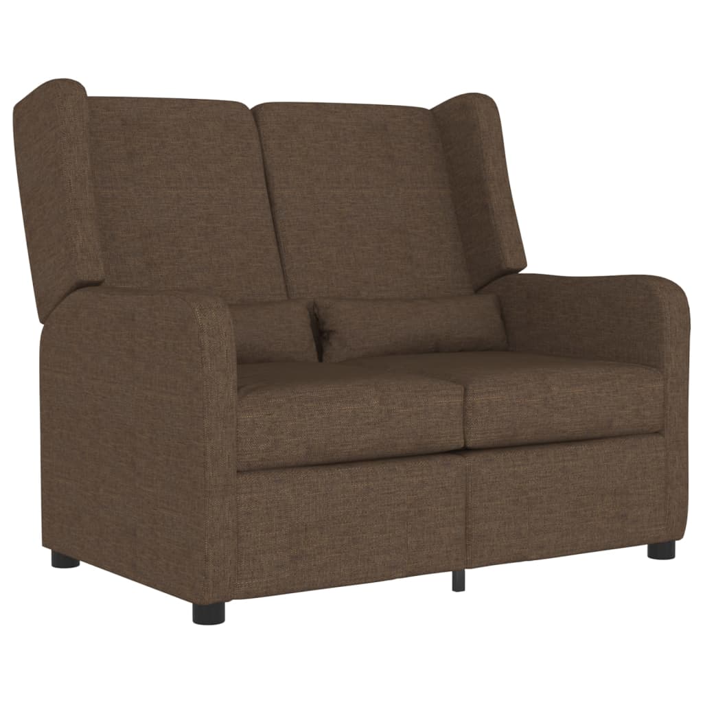 Πολυθρόνα Διθέσια Ανακλινόμενη ΚαφέΥφασμάτινη