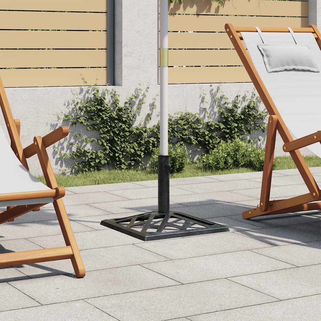 Βάση Ομπρέλας Πράσινη 44 x 44 x 31 εκ. από Χυτοσίδηρο