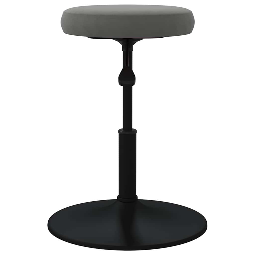 Καρέκλες Τραπεζαρίας 6 τεμ. Σκ. Γκρι Βελούδινες