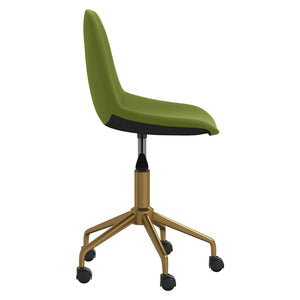 3086107  Swivel Dining Chairs 6 pcs Light Green Velvet(3x333497)