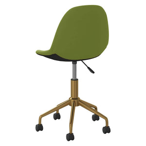 3086107  Swivel Dining Chairs 6 pcs Light Green Velvet(3x333497)