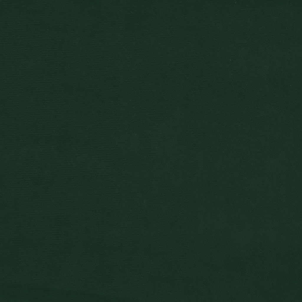 3086108  Swivel Dining Chairs 6 pcs Dark Green Velvet(3x333498) - Pakobazaar