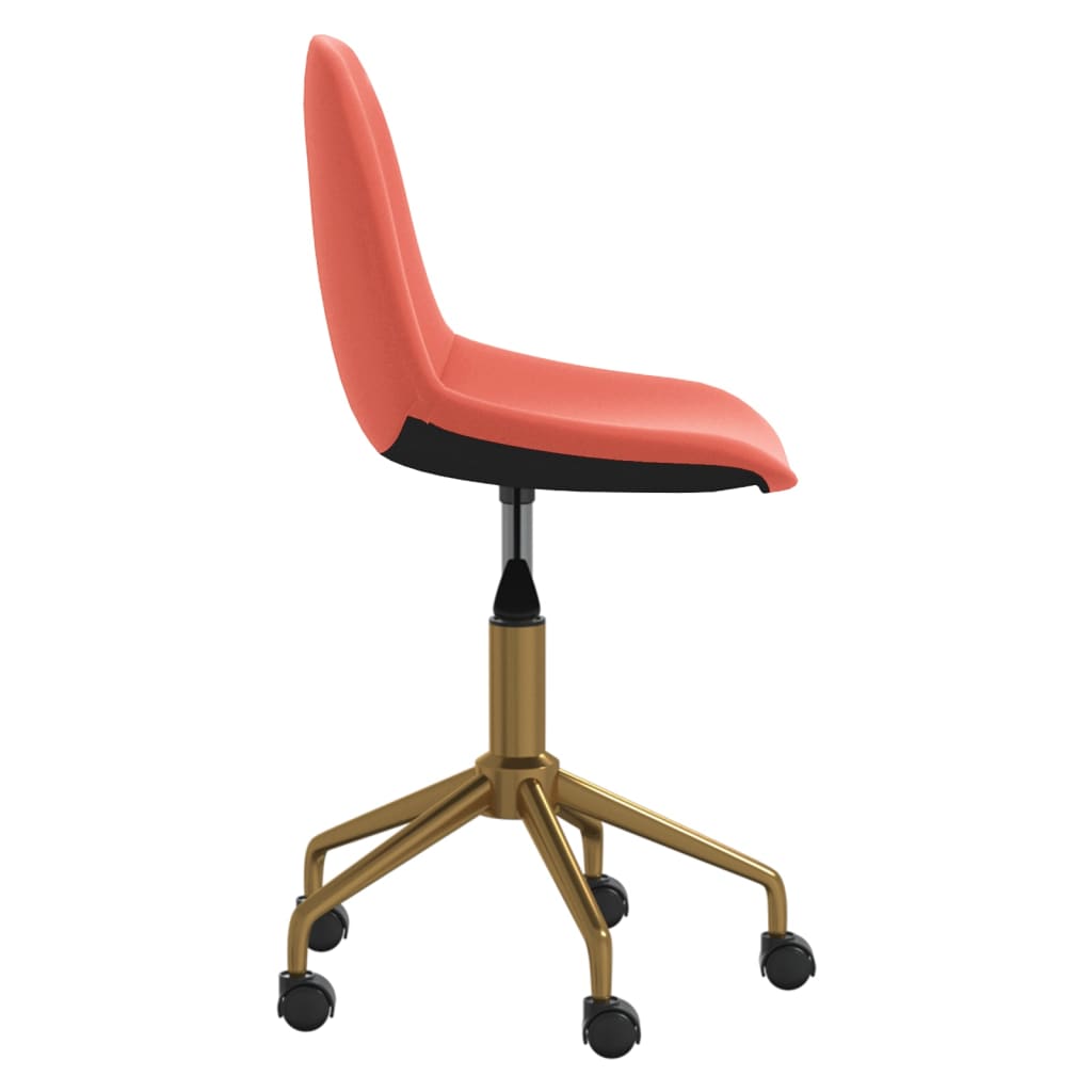 3086110  Swivel Dining Chairs 6 pcs Pink Velvet(3x333500)