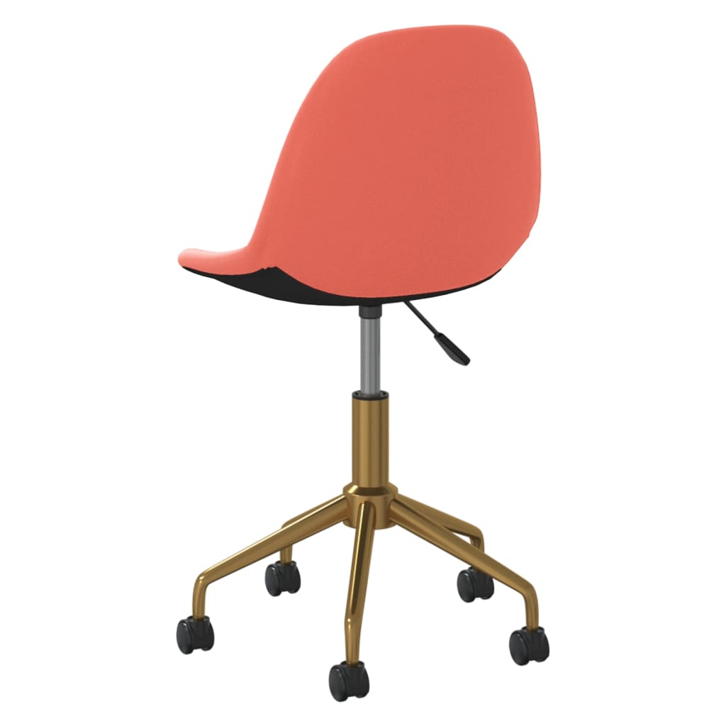 3086110  Swivel Dining Chairs 6 pcs Pink Velvet(3x333500)