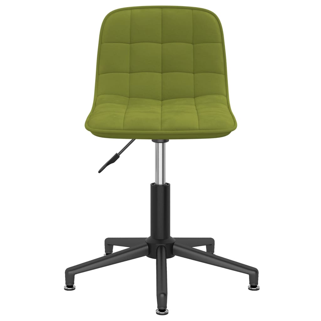 3086816  Swivel Dining Chairs 4 pcs Light Green Velvet (334077x2)