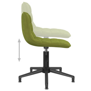 3086816  Swivel Dining Chairs 4 pcs Light Green Velvet (334077x2)