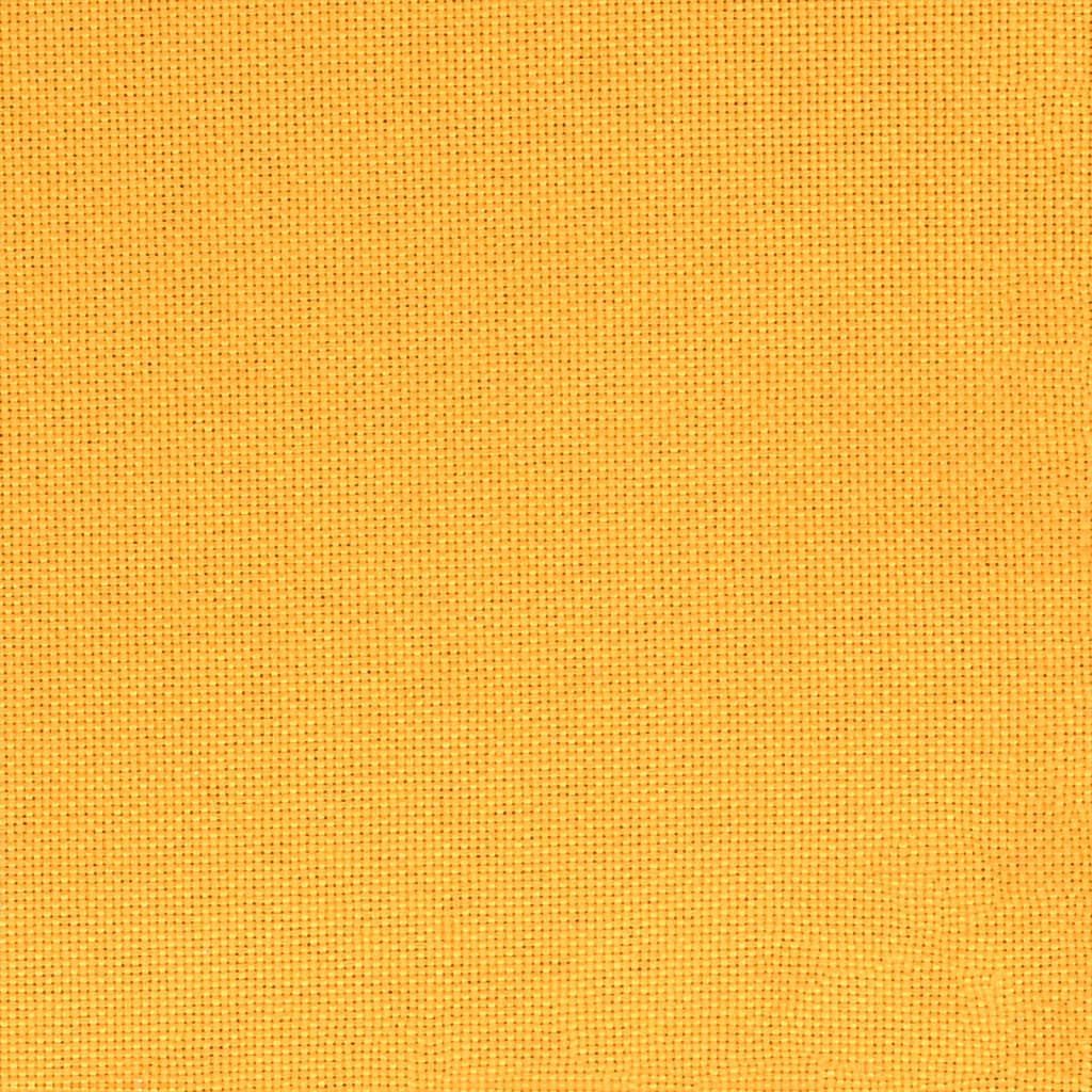 Καρέκλες Τραπεζαρίας Περιστρεφόμενες 6 τεμ Κίτρινες Υφασμάτινες - PAKOBAZAAR