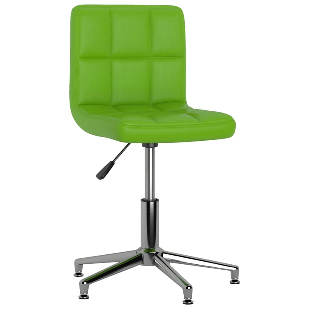 3087643  Swivel Dining Chairs 4 pcs Green Faux Leather (334414×2) - Pakobazaar