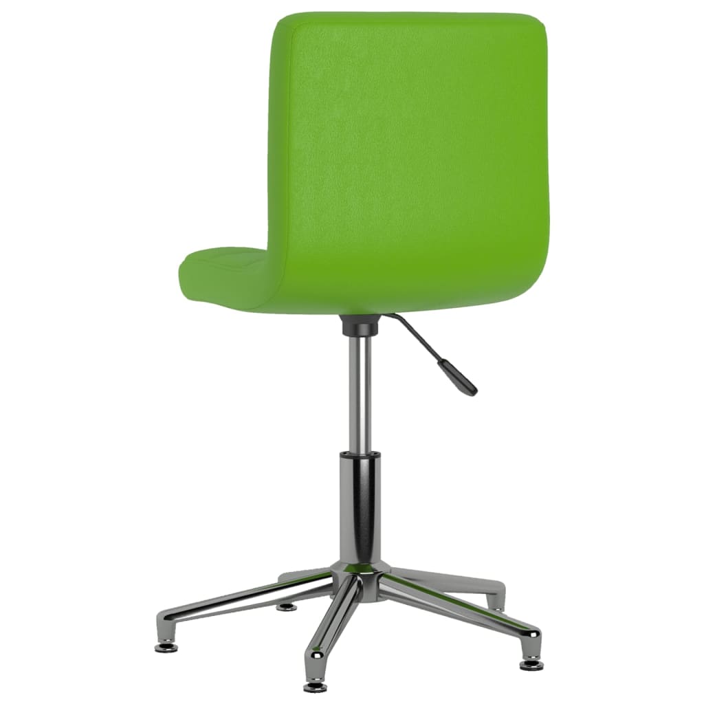 3087663  Swivel Dining Chair Green Faux Leather (334404)