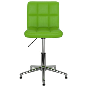 3087663  Swivel Dining Chair Green Faux Leather (334404)