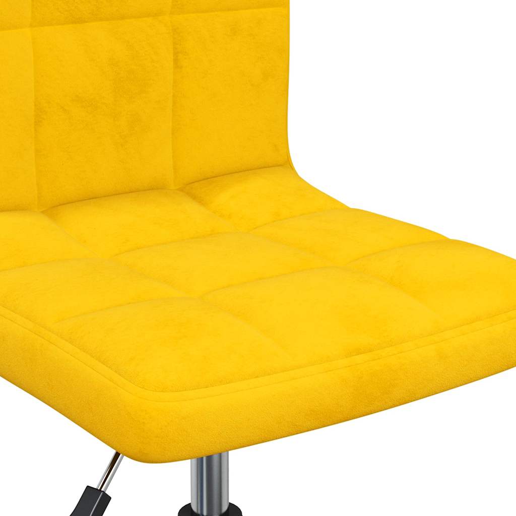 3087674  Swivel Dining Chairs 4 pcs Mustard Yellow Velvet (334436×2) - Pakobazaar