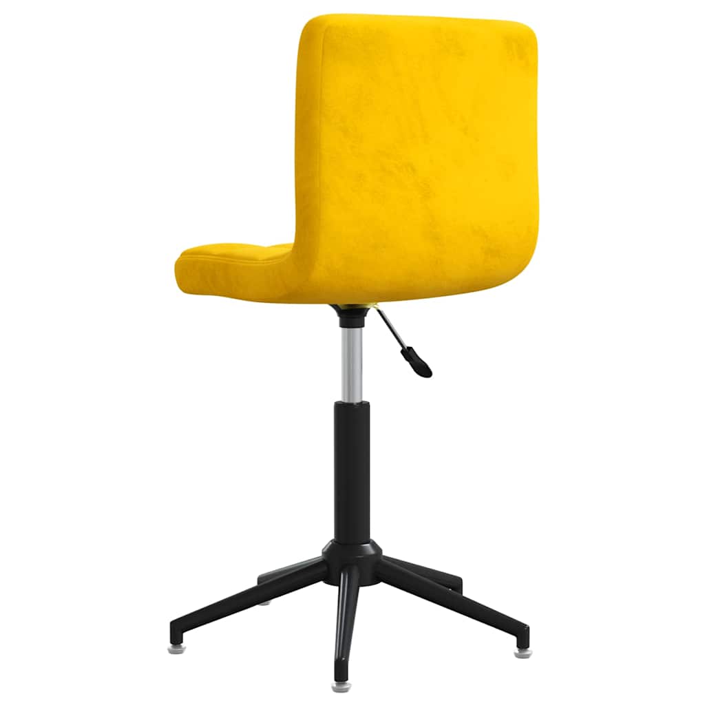 3087674  Swivel Dining Chairs 4 pcs Mustard Yellow Velvet (334436×2) - Pakobazaar