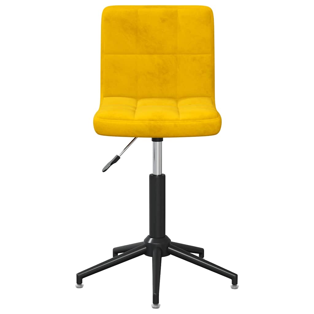 3087674  Swivel Dining Chairs 4 pcs Mustard Yellow Velvet (334436×2) - Pakobazaar