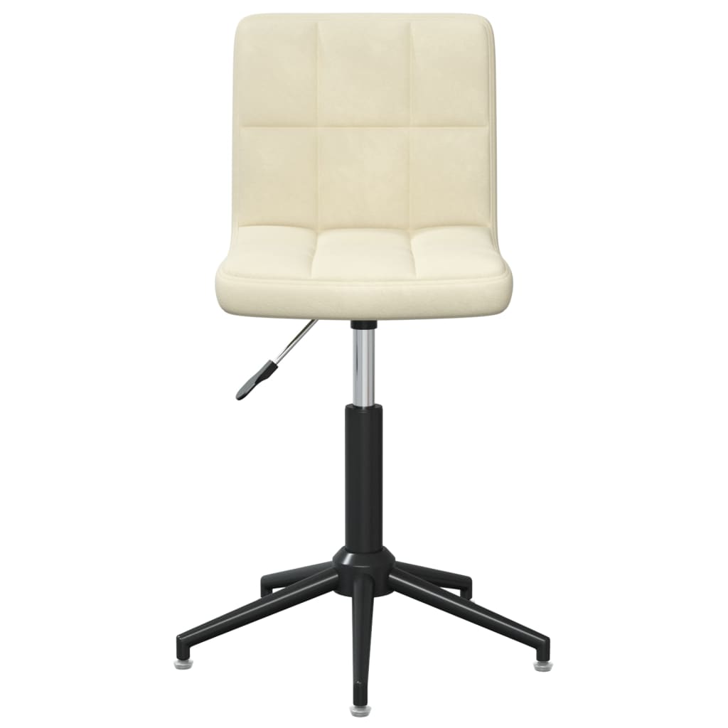 3087677  Swivel Dining Chairs 6 pcs Cream Velvet (334428×3)
