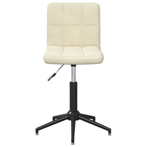 3087677  Swivel Dining Chairs 6 pcs Cream Velvet (334428×3)
