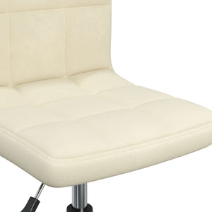 3087677  Swivel Dining Chairs 6 pcs Cream Velvet (334428×3)