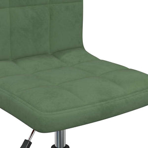 3087681  Swivel Dining Chairs 6 pcs Dark Green Velvet (334432×3) - Pakobazaar