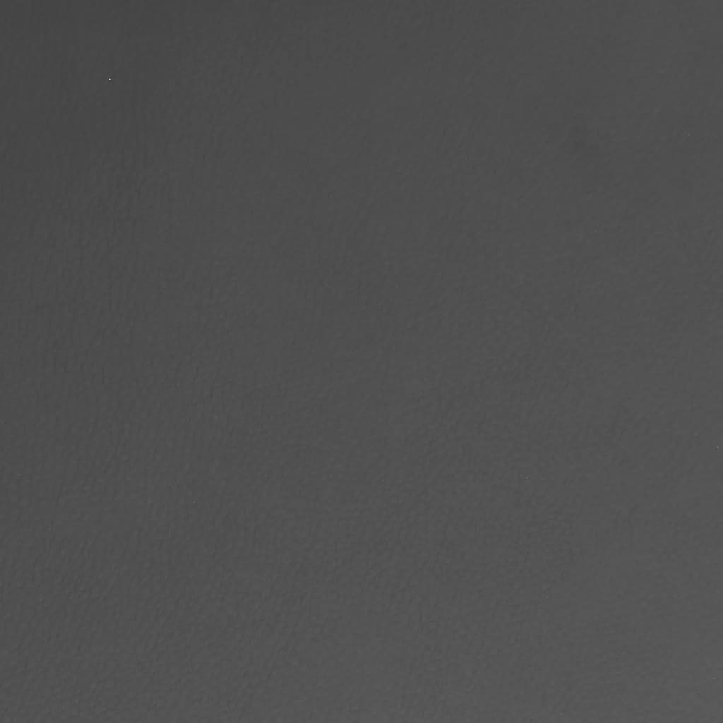 Καρέκλα Γραφείου Γκρι από Συνθετικό Δέρμα - PAKOBAZAAR