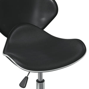 Καρέκλες Τραπεζαρίας Περιστρεφόμενες 4 τεμ. Μαύρες Δερματίνη - PAKOBAZAAR