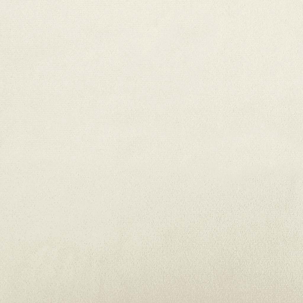 Καρέκλες Τραπεζαρίας Περιστρεφόμενες 6 τεμ. Κρεμ Βελούδινες - PAKOBAZAAR