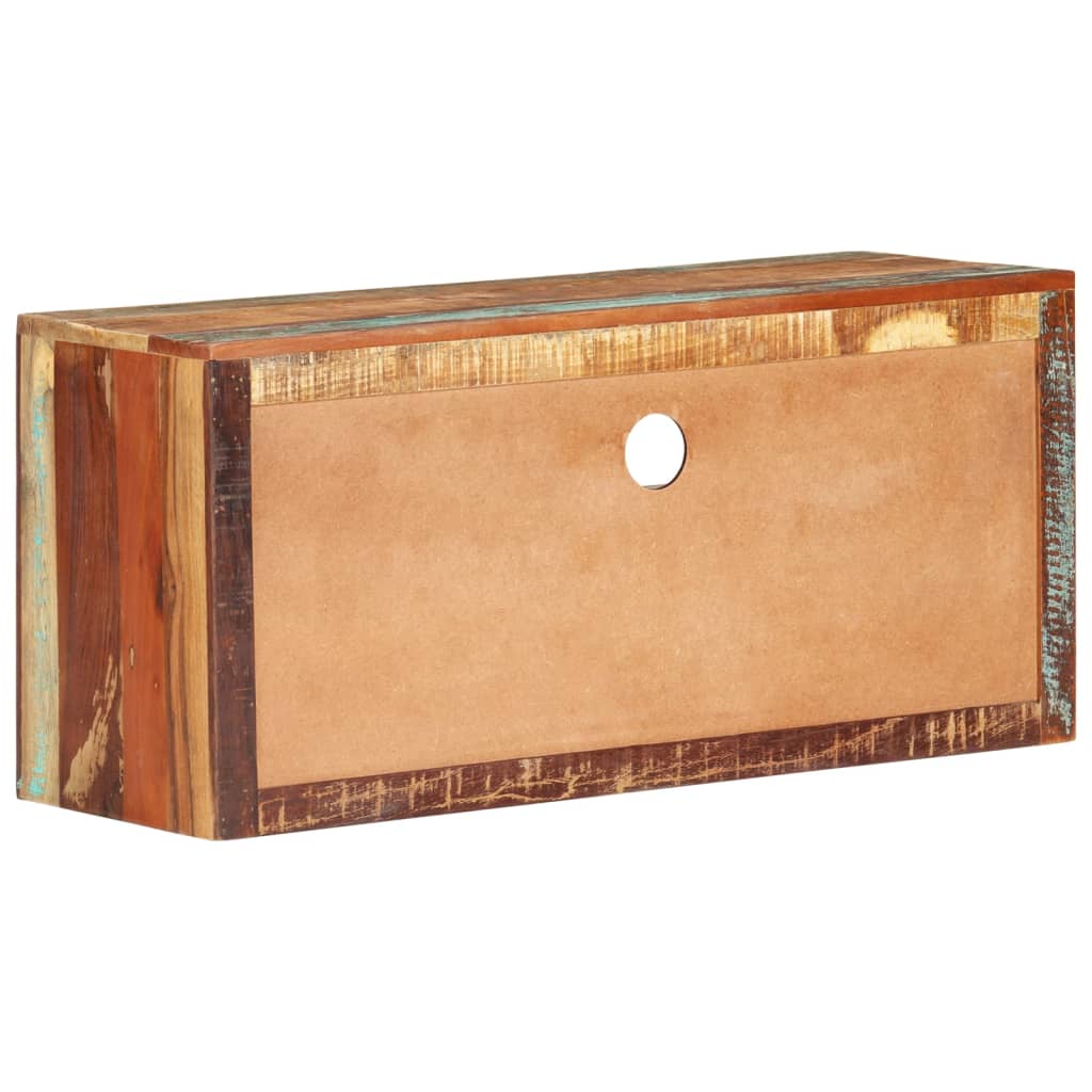 Έπιπλο Τηλεόρασης 88x30x40 εκ. από Μασίφ Ανακυκλωμ. Ξύλο