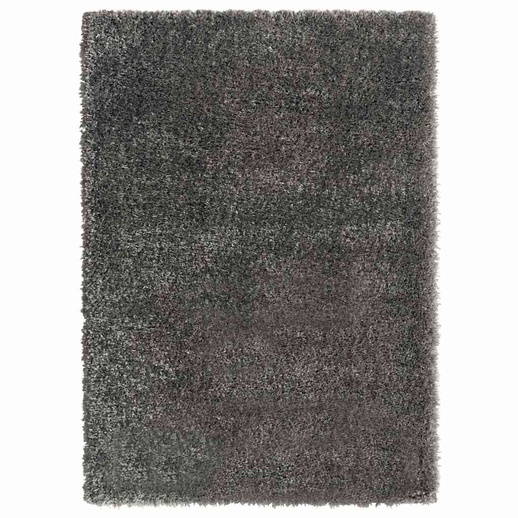 Χαλί Shaggy με Ψηλό Πέλος Ανθρακί 120x170 εκ. 50 χιλ.