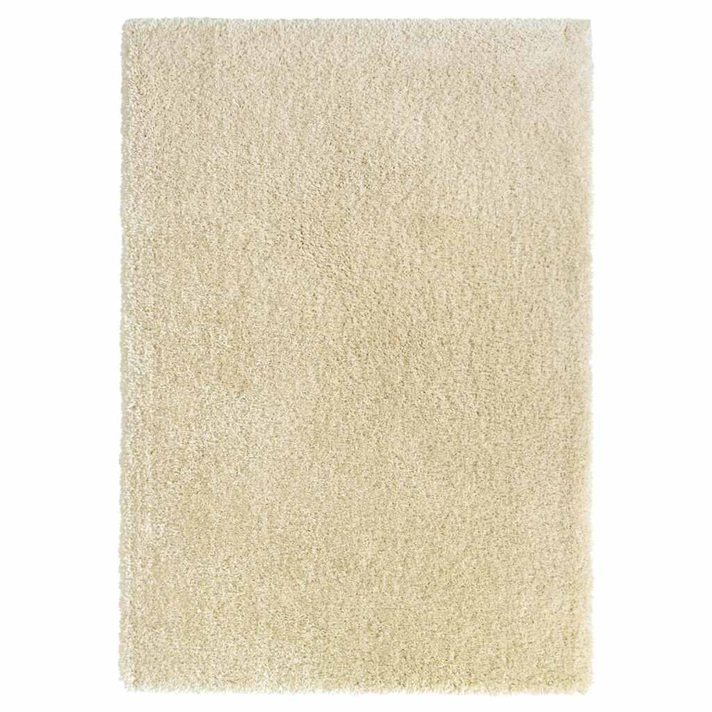 Χαλί Shaggy με Ψηλό Πέλος Μπεζ 140x200 εκ. 50 χιλ. - Pakobazaar