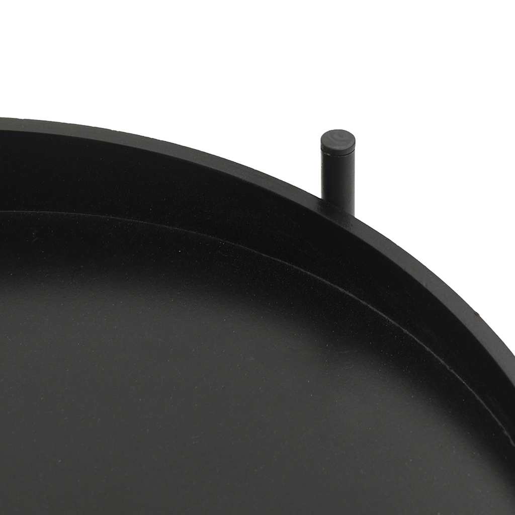 Βοηθητικό Τραπεζάκι με Καλάθι Γκρι 40 x 40 x 45,5 εκ.