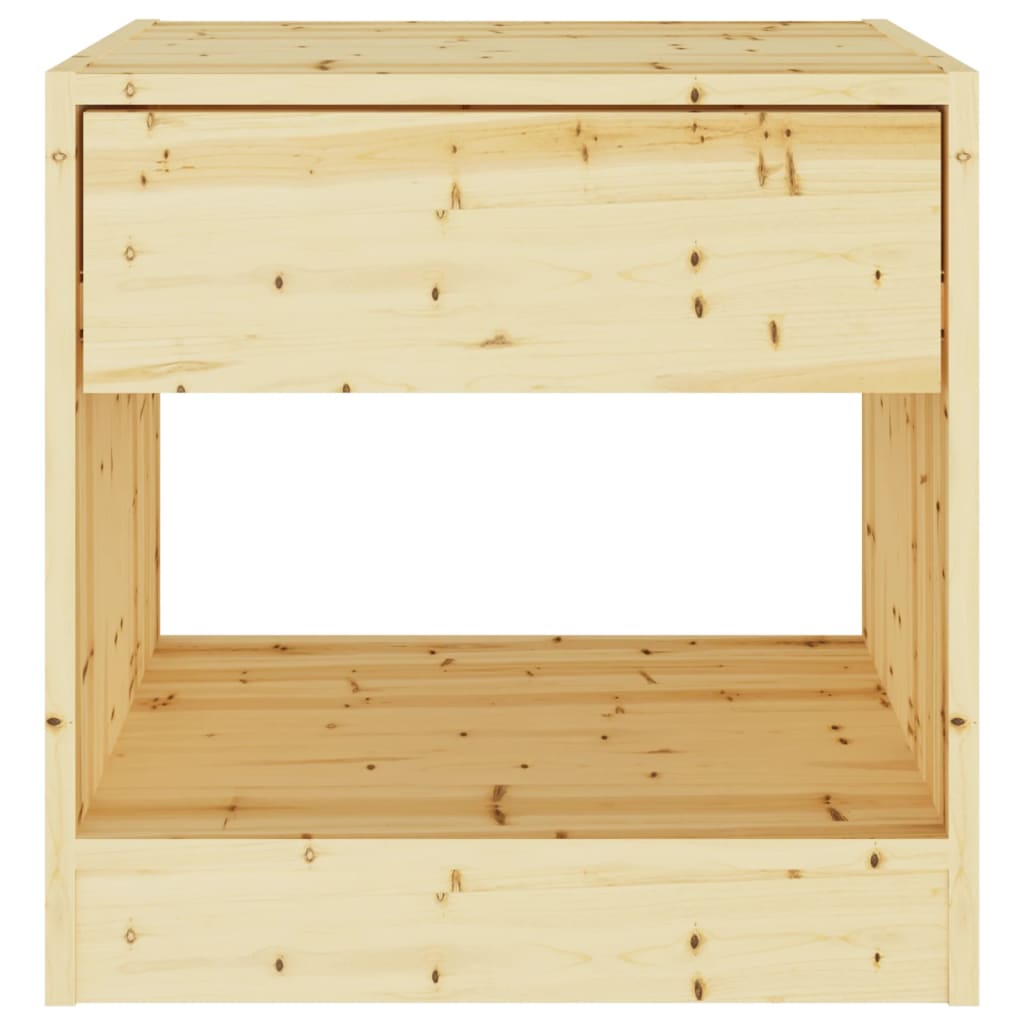 Κομοδίνο 40 x 31 x 40 εκ. από Μασίφ Ξύλο Ελάτης
