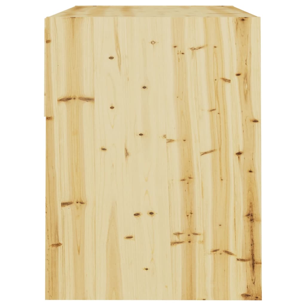 Κομοδίνο 40 x 31 x 40 εκ. από Μασίφ Ξύλο Ελάτης