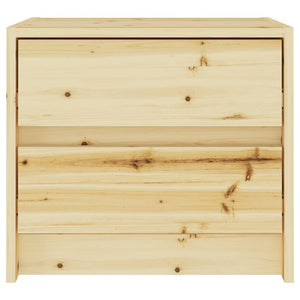 Κομοδίνο 40 x 30,5 x 35,5 εκ. από Μασίφ Ξύλο Ελάτης