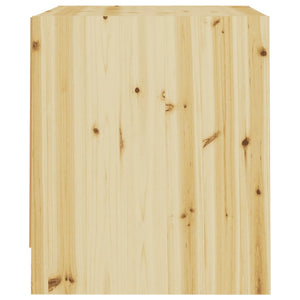 Κομοδίνο 40 x 30,5 x 35,5 εκ. από Μασίφ Ξύλο Ελάτης